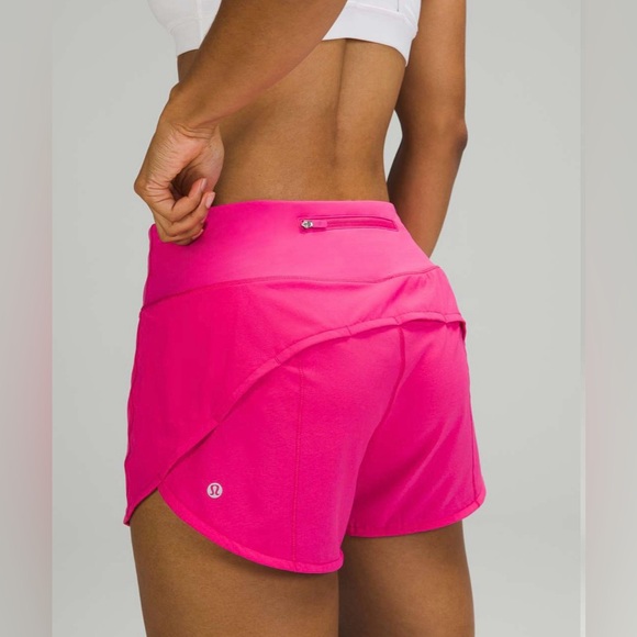 Lululemon Speed Up Mid-Rise Short 4" Sonic Pink size 10 - Picture 11 of 15